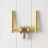 Melbourne Door Handle Brushed Brass