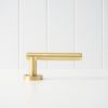 Melbourne Door Handle Brushed Brass