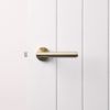 Melbourne Door Handle Warm Brushed Nickel