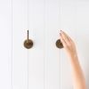 Melbourne Double Handle Taps Antique Brass