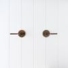 Melbourne Double Handle Taps Antique Brass