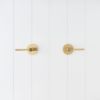 Melbourne Double Handle Taps Brushed Brass