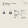 Melbourne Double Handle Taps Brushed Brass