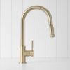 Melbourne Dual Function Pullout Kitchen Mixer Warm Brushed Nickel