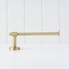 Melbourne Hand Towel Holder Brushed Brass
