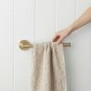 Melbourne Hand Towel Holder Warm Brushed Nickel