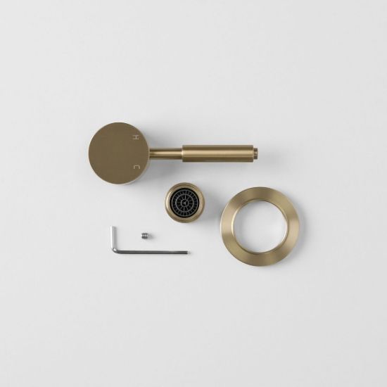 Melbourne Round Kitchen Mixer Trim Kit Warm Brushed Nickel