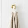 Melbourne Robe Hook Brushed Brass