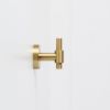 Melbourne Robe Hook Brushed Brass