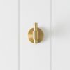Melbourne Robe Hook Brushed Brass