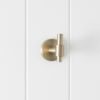 Melbourne Robe Hook Warm Brushed Nickel