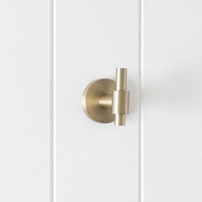 Melbourne Robe Hook Warm Brushed Nickel