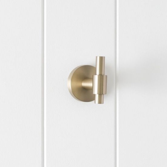Melbourne Robe Hook Warm Brushed Nickel