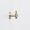 Melbourne Robe Hook Warm Brushed Nickel