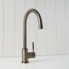 Melbourne Round Kitchen Mixer Antique Brass
