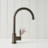 Melbourne Round Kitchen Mixer Antique Brass