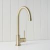 Melbourne Round Kitchen Mixer Warm Brushed Nickel