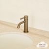 Melbourne Short Basin Mixer Antique Brass