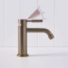 Melbourne Short Basin Mixer Antique Brass