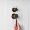 Melbourne Shower Diverter and Mixer Antique Brass