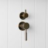 Melbourne Shower Diverter and Mixer Antique Brass