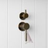 Melbourne Shower Diverter and Mixer Antique Brass