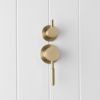 Melbourne Shower Diverter and Mixer Warm Brushed Nickel