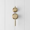 Melbourne Shower Diverter and Mixer Warm Brushed Nickel