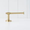 Melbourne Toilet Roll Holder Brushed Brass