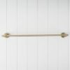 Melbourne Double Towel Rail 600mm Warm Brushed Nickel