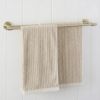 Melbourne Double Towel Rail 600mm Warm Brushed Nickel