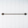 Melbourne Towel Rail 600mm Antique Brass