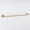 Melbourne Towel Rail 600mm Brushed Brass