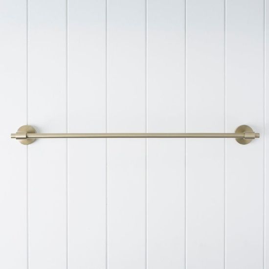 Melbourne Towel Rail 600mm Warm Brushed Nickel