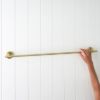 Melbourne Towel Rail 750mm Brushed Brass