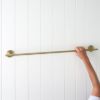 Melbourne Towel Rail 750mm Warm Brushed Nickel