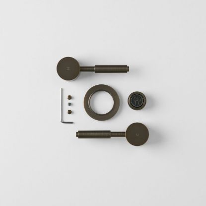 Melbourne Twin Taps Trim Kit Antique Brass