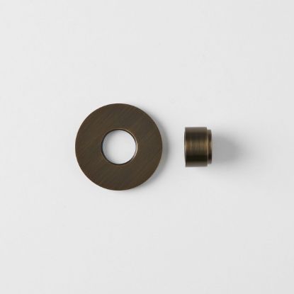 Melbourne Wall & Swivel Spout Aerator Antique Brass