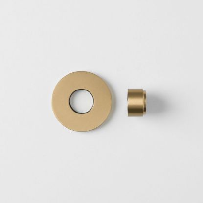 Melbourne Wall & Swivel Spout Aerator Brushed Brass