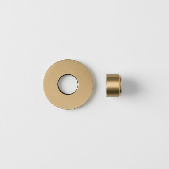 Melbourne Wall & Swivel Spout Aerator Brushed Brass