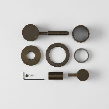 Melbourne Shower and Diverter Trim Kit Antique Brass
