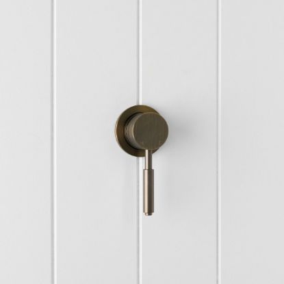 Melbourne Wall Mixer Antique Brass