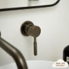 Melbourne Wall Mixer Antique Brass