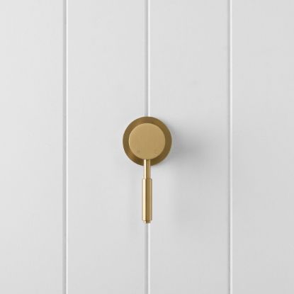 Melbourne Wall Mixer Brushed Brass