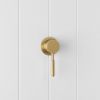 Melbourne Wall Mixer Brushed Brass