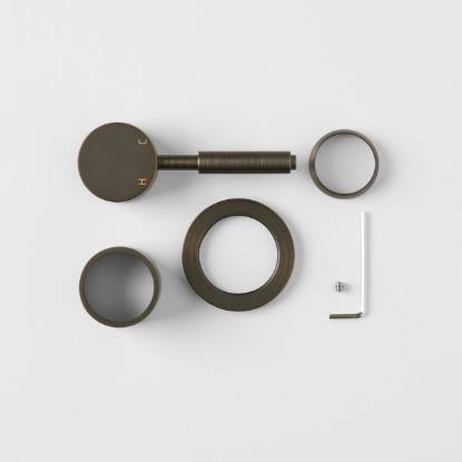 Melbourne Wall Mixer Trim Kit Antique Brass