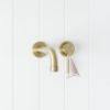 Melbourne Wall Spout + Mixer Warm Brushed Nickel