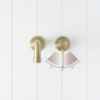 Melbourne Wall Spout + Mixer Warm Brushed Nickel
