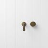Melbourne Wall Spout + Progressive Mixer Antique Brass