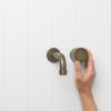 Melbourne Wall Spout + Progressive Mixer Antique Brass